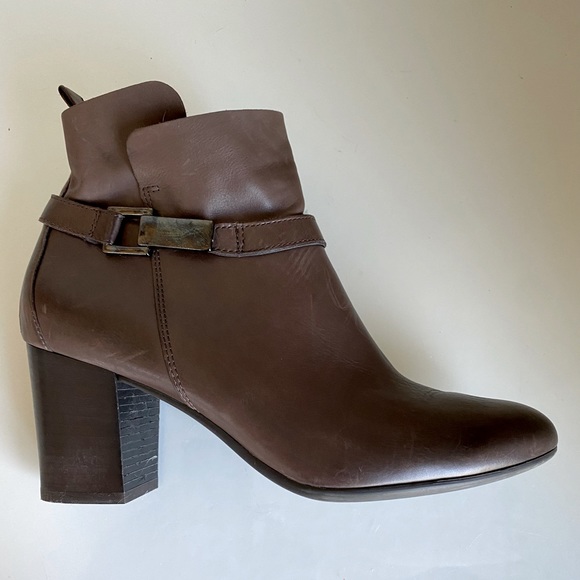 Paul Green size 5.5 beautiful brown leather ankle boots - Picture 2 of 5